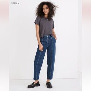 Madewell Balloon Jeans in Sanford Wash
